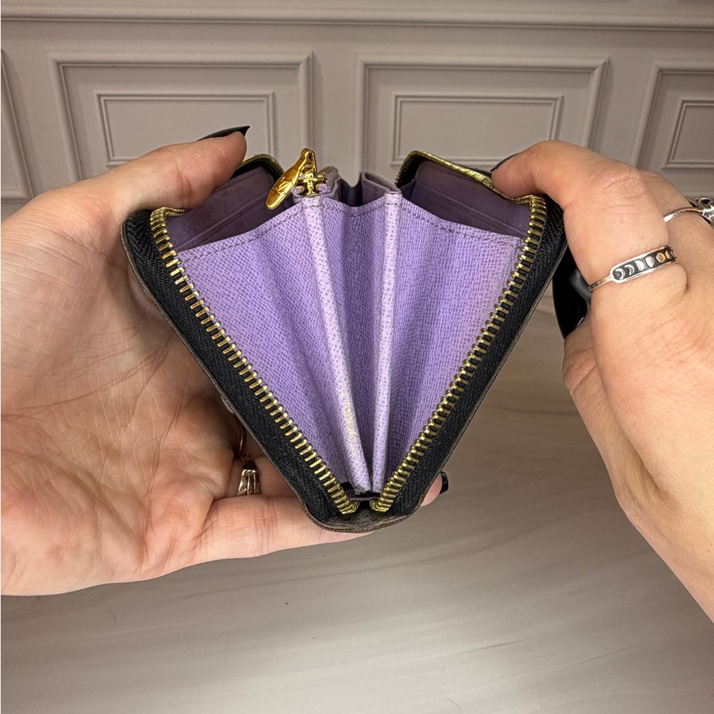 Louis Vuitton x Murakami Multicolor Long Zip Wallet | Full Inclusion | Lilac - Picture 13 of 17